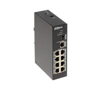 Commutateur | DAHUA | PFS3110-8T | Type L2 | 8x10Base-T / 100Base-TX / 100Base-TX / 1000Base-TX | 1x1000Base-X | DH-PFS3110-8T