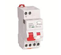 commutateur d'air CDB9PLE Phase Line + Neutre Protection contre les fuites Disjoncteur A-Type N-Type 1P + N 6A-40A 1 pièces (Color : A-40a, Size : 1P N)