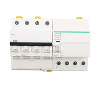 Commutateur d'air de disjoncteur, disjoncteur de courant AC400V Protection contre les fuites d'arc rapide 4P et N pour la distribution d'énergie(63A)