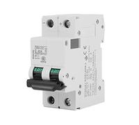 Commutateur d'air de disjoncteur Miniature cc 250V basse tension 2P DIN Rail électrique stable for système de grille de panneaux solaires Interrupteur automatique