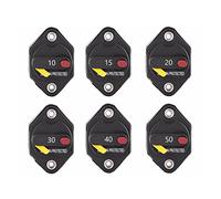 commutateur d'air Disjoncteur 10A 15A 20A 30A 40A 50A IP67 Étanche Disjoncteur Coup Reset Fusible Interrupteur for Voiture Audio Marine (Size : 15A)