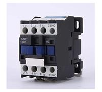 commutateur d'air Disjoncteur CJX2-1801 LC1 AC.Contacteur 18A 3 phases 3 broches NC.Tension de bobine 38. 0V 220V 110V 36V 24V 50/60 Hz Montage sur rail DIN 3P + 1NC. (Color : Ac 24v)