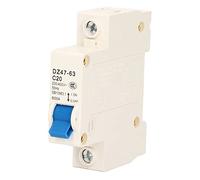 commutateur d'air Disjoncteur miniature 1P Isolateur de courant résiduel Montage sur rail DIN 230V 400V 20A