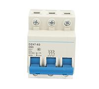 commutateur d'air Disjoncteur miniature 3P disjoncteur de Protection de montage sur Rail DIN 400V 63A for bureau à domicile