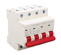 commutateur d'air Disjoncteur miniature 4P DC 1000V 20A Montage sur rail DIN DC Disconnect Switch avec fonction de déclenchement