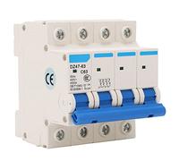 commutateur d'air Disjoncteur Miniature de courant 4P 400V disjoncteur à montage sur Rail DIN 4500A capacité de rupture résiduelle for la maison
