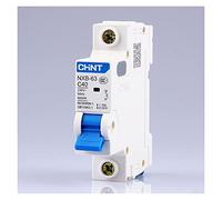commutateur d'air Disjoncteur NXB-63 1P AC 230/400V Disjoncteur Miniature C 6 10 16 20 25 32 40 63A Protecteur de surcharge DZ47 Commutateur d'air de style C (Color : 63a, Size : 1P)