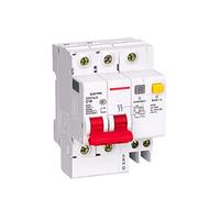 commutateur d'air DZ47sLE disjoncteur de fuite à la terre à courant résiduel 2P 10A 16A 20A 25A 32A 63A C Type RCBO 1 pièces (Color : 10a, Size : 2P)