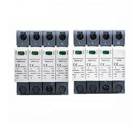 commutateur d'air GSP9 12.5KA T1 + T2 SPD 4P 3P + N parafoudre 275VAC 7/12.5KA maison parafoudre parafoudre dispositif 1 pièces (Size : 4P 12.5KA 275VAC)