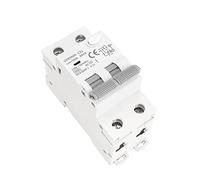 commutateur d'air GYR9NM 230V 1P + N disjoncteur à courant résiduel avec Rail de Protection contre les fuites de courant sur et court 40A 1 pièces (Color : 2p 32a, Size : 30mA)
