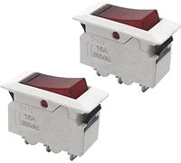 commutateur d'air Micro-interrupteurs interrupteur à bascule 2 pièces 5A 10A 15A 16A 20A protecteur de surcharge thermique réinitialiser interrupteur à bascule poussoir disjoncteur