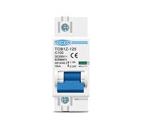 commutateur d'air Relais 1P 125A 100A 80A DC MCB 250V disjoncteur for système PV batterie interrupteur principal (Size : 80A)