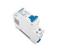 commutateur d'air Relais TPN 1P + N Mini disjoncteur MCB 6A 10A 16A 20A 25A 32A Din Rail montage Miniature interrupteur d'air domestique (Size : 20A)