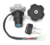 Commutateur D'Allumage Compatible Avec Yamaha Pour XT600 1990-1995 Pour TW200 2003-2017 Pour DT200 Pour DT200R 1991-1994 Contacteur D'allumage Bouchon Réservoir Carburant Clé Verrou Siège
