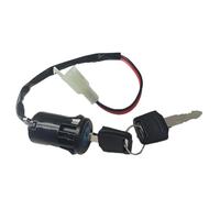 Commutateur D'allumage de Moto Interrupteur à clé de contact Fit use for cyclomoteur, 2 fils, trou de 28 mm, accessoire Fit use for VTT, moto tout-terrain(1 Piece)