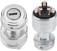 Commutateur d'allumage démarreur avec 2 clés pour 12V/24V Voiture Moto Bateau Commutateur Démarrage Verrou Universel