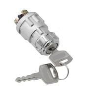 commutateur d'allumage Interrupteur d'allumage 12 V 3 positions pour voiture et bateau, verrouillage marche/arrêt/démarrage avec 2 clés