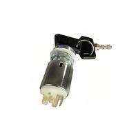 Commutateur d'allumage Interrupteur D'allumage Rechange 4 Positions D'arrêt/accessoire/allumage/démarrage Trou Panneau 22mm Diamètre Pour 0-351-05