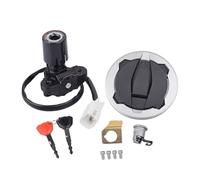 Commutateur D'allumage Moto Clé pour Kawasaki pour Ninja 400 Z400 2018-2023 Kit D'interrupteur D'allumage Moto Ensemble Couvercle Réservoir Serrure Siège avec Clés