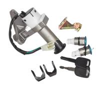 Commutateur d'allumage Pour GY6 50/125/150/250cc ATV Scooter Pour Buyang Pour Roketa Pour Sunl 4 Fils Moped Ignition Key Switch Lock Serrure Démarreur Moto