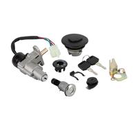 Commutateur D'allumage Pour Scooter Pour GY6 50 70 90 110 125 150 CC Scooters Moto Interrupteur e Contact Bouchon De Réservoir Ensemble De Verrouillage De Siège Serrure D'Allumage