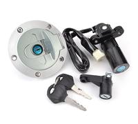Commutateur d'allumage Pour YZF R3 R25 Pour YZF-R3 15-18 1WD-WF461-00 1WD-H2501-01 Bouchon Réservoir Carburant Interrupteur D'allumage Serrure Siège Avec Clé Serrure Démarreur Moto