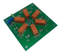 Commutateur d'antenne à distance coaxial,kit de bricolage,6 voies,buc-239,1.8MHz-60MHz,6:1 - Type Finished borad