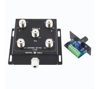 Commutateur d'antenne coaxial AT14, 4 entrées pour une gestion du signal à haute efficacité avec technologie à faible perte pour la radiodiffusion