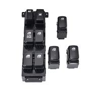commutateur d'ascenseur de voiture Pour Hyundai Santa Fe CM 2007-2011 Lève-vitre électrique pour interrupteur principal 93570-2B000S4 83570-2B70054 371491-110 93570-2B140(AUTO DOWN SET)