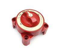 Commutateur de batterie principale marine et RV 3 positions robuste avec protection d'allumage et déconnexion de champ d'alternateur, adapté pour les systèmes 12 V et 24 V