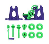 Commutateur de bobine de Filament assemblé for laboratoire P1S / X1 / X1C / P1P, accessoires améliorés AMS(Purple green)
