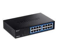 Commutateur de bureau Gigabit - TRENDNET - TEG-S17D - 16 ports - Alimentation interne - 32 Gbit/s