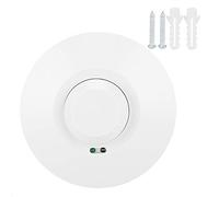 Commutateur de capteur à -Ondes, détection à 360 degrés, DC 12 24V | Détecte automatiquement les mouvements humains grâce à un capteur à -ondes à 360 degrés adapté aux placards et aux sous-sols