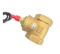 Commutateur de capteur de débit de Type déflecteur Interrupteur à Lames Interrupteur de capteur magnétique en Laiton 8-200L/min 250V DC 70W Interrupteur Saier à 2 Fils