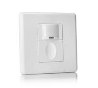 Commutateur de capteur de mouvement avec capteur d'occupation/capteur de vide/interrupteur marche-arrêt, interrupteur d'éclairage de capteur de mouvement Pir (fil neutre requis) RZ022-5A-S