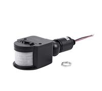 Commutateur De Capteur De Mouvement Infrarouge Automatique 12V DC PIR ExtÉRieur Pour Lampe LED,Noir