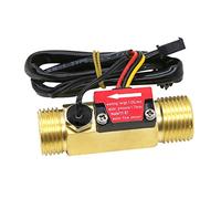 Commutateur de capteur d'eau liquide à effet Hall G1/2", compteur de débitmètre, tension de fonctionnement DC3,5 ~ 24 V pour distributeur d'eau liquide interrupteur