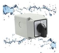 Commutateur de changement de came rotatif à 3 positions 32A 380V avec boîtier de commande IP65 étanche