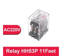 Commutateur De Citations Intermédiaire Ectromagnétique Sir Alel,Bobine L'inventaire,Led,Hh52p,Hh53p,Hh54p,Dc 6v,12v,24v,Ac 220v,My2nj,My3nj,My4nj - Type Hh53p Ac220v
