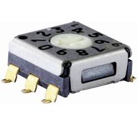 Commutateur de codage hexadécimal 0-9/A-F Knitter-Switch SMR 13016 Positions de commutation 16 1 pc(s)