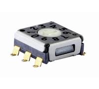 Commutateur de codage hexadécimal 0-9/A-F Knitter-Switch SMR 13016 Positions de commutation 16 1 pc(