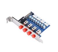 Commutateur de commande d'alimentation de bureau avec 4 ports HDD Sélecteur de disque dur, câble de 60 cm pour accessoires informatiques PC SATA et 4 broches