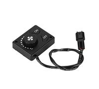 Commutateur de commande de chauffage de stationnement, commutateur de contrôleur de bouton de chauffage de stationnement DC 12V/24V pour chauffage d'air de camion de voiture