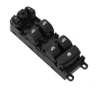 Commutateur de commande de fenêtre électrique côté conducteur gauche AH22-14540-AC - Boutons antidérapants à pression silencieuse - Poignée adaptative à la température pour Land Rover Discovery 4 2009