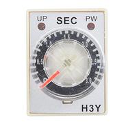 Commutateur de commande de relais de retard H3Y-2, 24V DC, Transparent, facile à régler, utilisation industrielle durable (ZS)