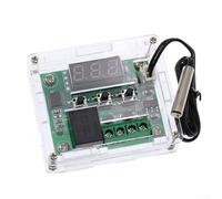 Commutateur de commande numérique pour module W1209 - 12V DC, plage de -50°C à +110°C, pour sortie relais (20A @ 14V DC), avec boîtier acrylique et