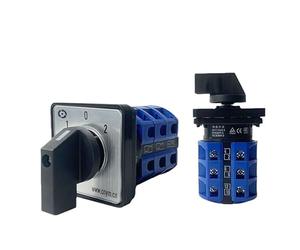 Commutateur de commutation universel à came rotative électrique Position facultative 3 niveaux Sélecteur de vitesse avec contact en argent 25 A(01)