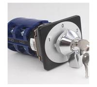 Commutateur de commutation universel LW26-63/2, double alimentation, avec verrouillage for éviter les erreurs fonctionnement, marche arrière du moteur