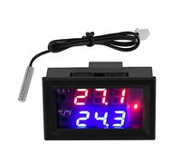 Commutateur de Contrôleur de Température de Thermostat de Micro-Ordinateur D'affichage Numérique avec Le Capteur DC12V Thermostat Imprimante 3D Numérique 12 V 30a DC