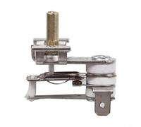 Commutateur de contrôleur de température pour four électrique 10 A 16 A Thermostat Pièce de rechange utilisé dans les applications de réparation de four Rotation 270 degrés (10 A)